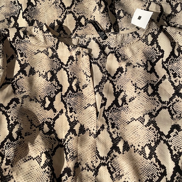 NWOT Snakeprint long dress - Picture 4 of 4